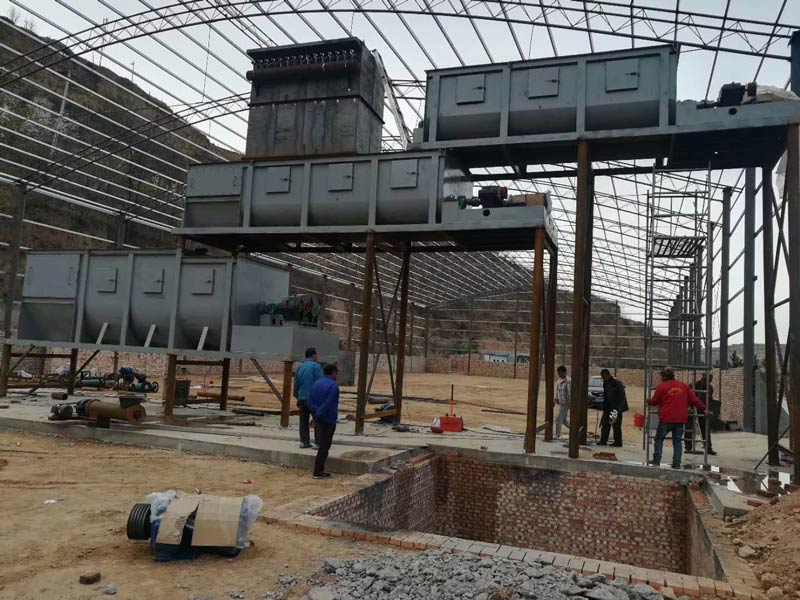 生石灰消化机生产线图